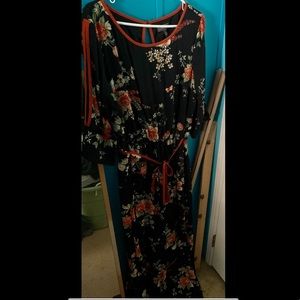 Floral jumpsuit
